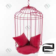 Hanging chair Cage armchair