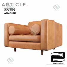 Armchair sven charme tan