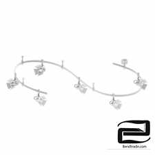 Flexible track system ODEON LIGHT 3631/6TR FLEXITECHNOPRO