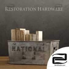 Metal box Metal box Restoration Hardware