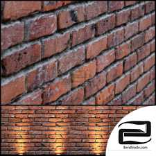 red brick wall red brick wall