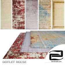 DOVLET HOUSE carpets 5 pieces (part 495)
