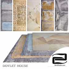 DOVLET HOUSE carpets 5 pieces (part 492)