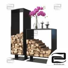 Firewood Storage Rack 3