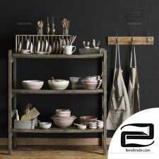 Pottery and wood products