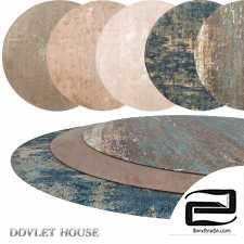 Round carpets DOVLET HOUSE 5 pieces (part 05)