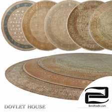 Round carpets DOVLET HOUSE 5 pieces (part 03)