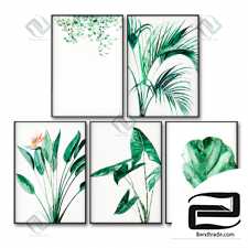 Baguettes Baguettes Posters tropical plants