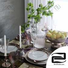 tableware Table setting 03
