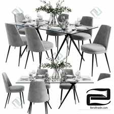 West Elm Dinning Set