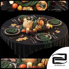 Halloween Table Tableware