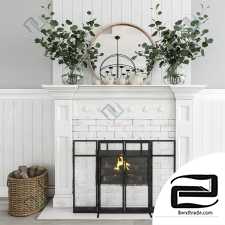 Fireplace Fireplace Decorative set
