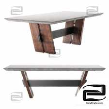 Table Bonham in Dark Grey