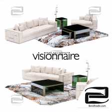 Sofa Sofa Visionnaire Babylon Collection