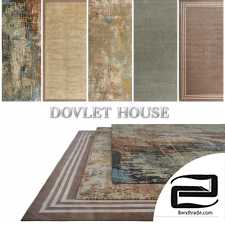 DOVLET HOUSE carpets 5 pieces (part 353)