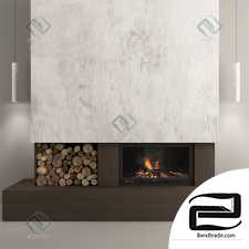 Fireplace Fireplace Firewood 03