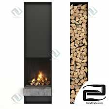 Fireplace Fireplace Firewood 06