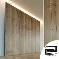 Wall panel made of wood Wood wall panel 61