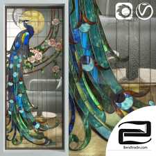 Stained Glass Peacock Stained Glass Peacock