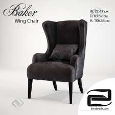 Baker Wing Chair 6928C