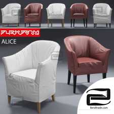 Chair Flexform Alice