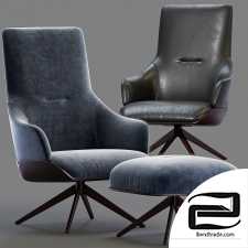 C Armchair & Kensington Molteni