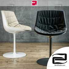 Chair Chair MDF italia Flow padded