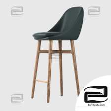 Bar Stool Chair Neri & Hu Solo Bar Stool