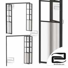 Glass partition Glass partition