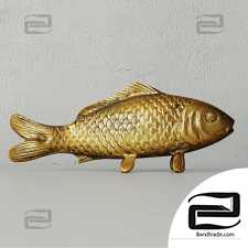 Koi carp figurine Koi carp figurine