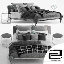 Bed Flexform Lifesteel