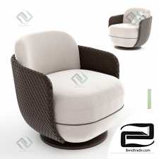 Armchair Miles Lounge Wittmann