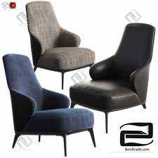 Chair Agmshaig Minotti Leslie Bergere