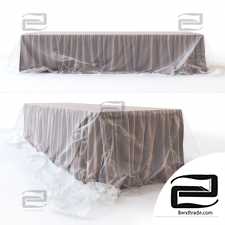 Table Drapery wedding Tables