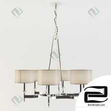 Pembroke 6-Light Chandelier in Polished Nickel