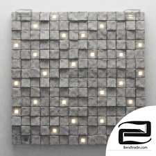 Panel stone cube Panel stone cube