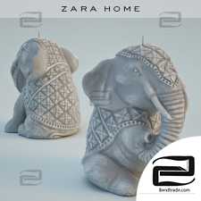 Candle Zara home Seated Elephant Candle