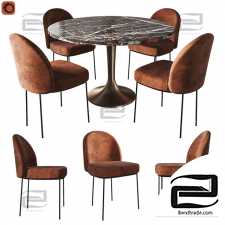 Table and chair Aradan AM.PM,Topim La Redoute