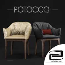 Chair Potocco Blossom Aura