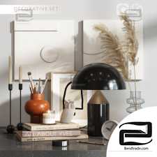 Decorative set Decor set with plaster panels 08