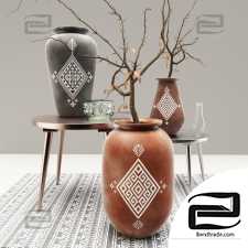 Decorative set Decor set Ethnic