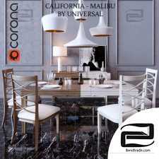 Table and chair Table and chair CALIFORNIA MALIBU BY UNIVERSAL