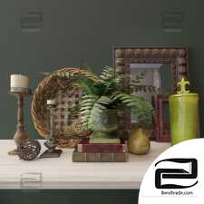 Decorative set Decor ethnic set