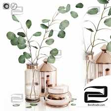 Decorative set Decor set Eucalyptus 5