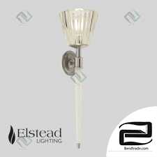 Sconce Elstead Bath Agatha bn Sconce