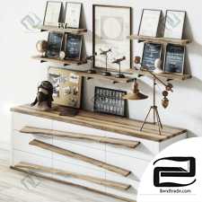 Decorative set Loft decor set 09