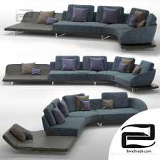 Sofa Sofa Reflex SEGNO CHAISE LONGUE