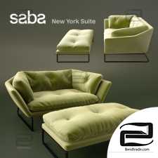 Sofa Sofa New York Suite by Saba Italia