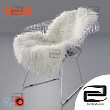 Chair Bertoia Diamond by Knoll