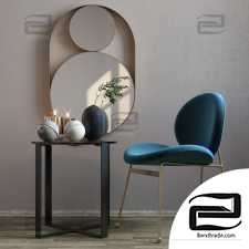 Table and chair Table and chair West Elm Collection